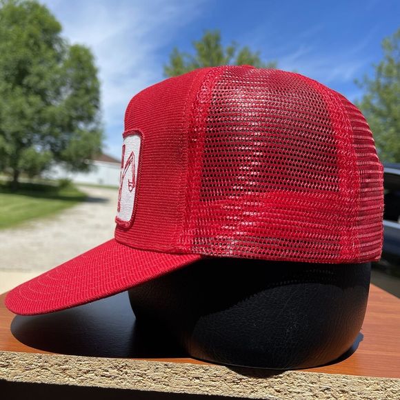 Vintage Zunker Contractors Construction Patch Trucker Hat Fond Du Lac Wisconsin - Picture 3 of 10